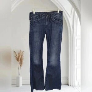 Silver Jeans Women's Flare & Wide Leg Jeans - Dark Blue
